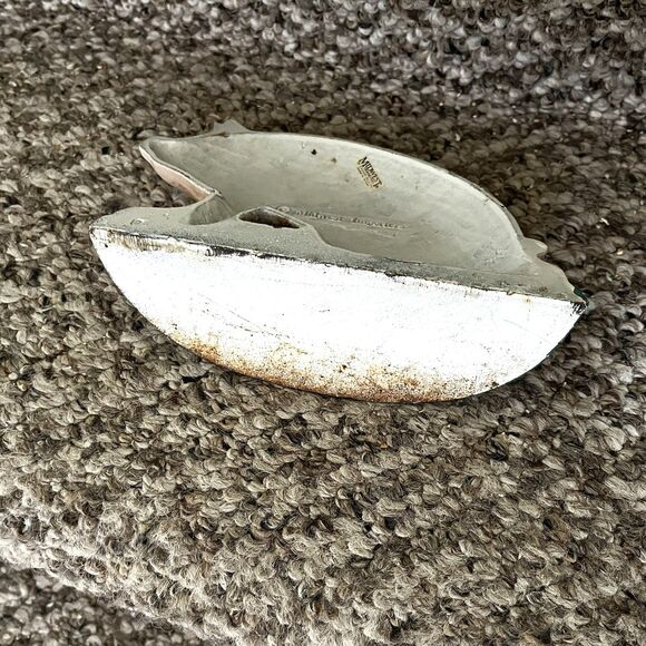 Vintage Pink Pig Door Stop Midwest Importers Of Cannon Falls Cast Iron Heavy - Picture 5 of 6